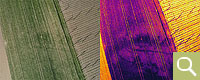 Thermalmerkmale eines Grabenwerks (Aufnahmedatum 03.05.2026)